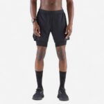 Kiprun Men's Run 500 2-in-1 Compression Running Shorts